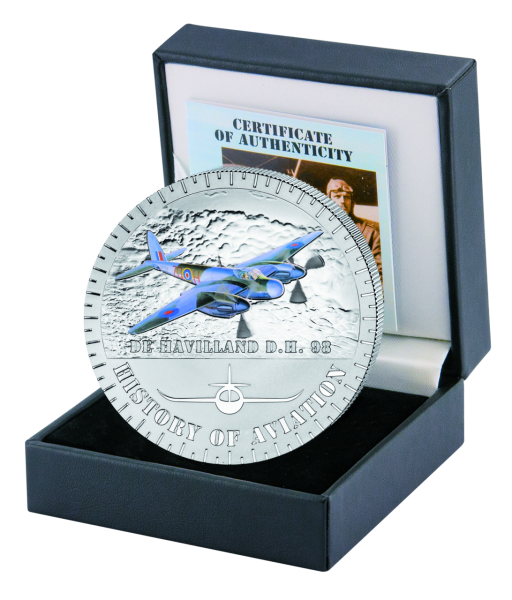 5.000 Francs de Havilland D.H.98 - Silber - Kassette