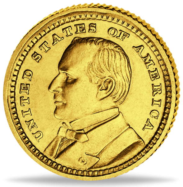 1 Dollar Mc Kinley - Vorderseite Münze
