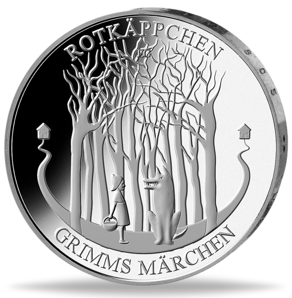 20 Euro Rotkäppchen - Münze Vorderseite