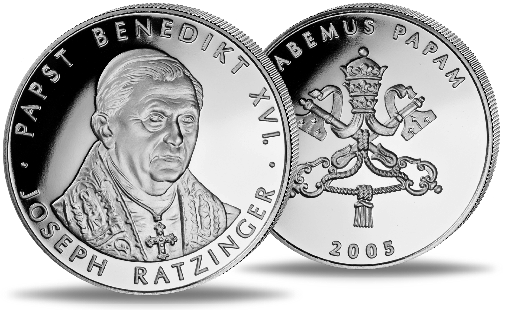 Bundesrepublik Deutschland, Gedenkprägung Papst Benedikt XVI. | Münzen ...