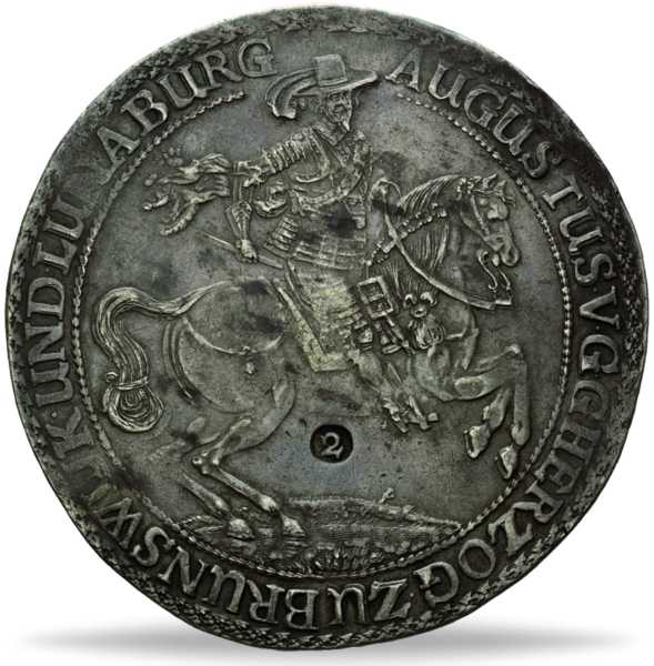August d. Jüngere, Löser zu 2 Reichstalern 1655-1664 - Münze Vorderseite