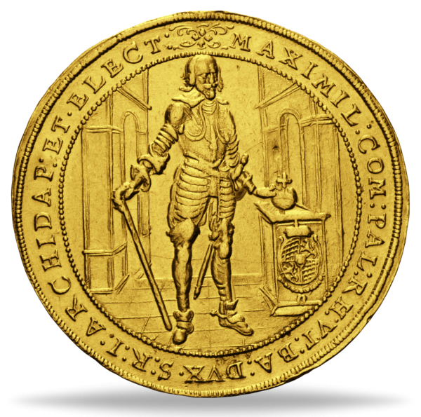 Bayern 5 Dukaten Maximilian I - Münze Vorderseite