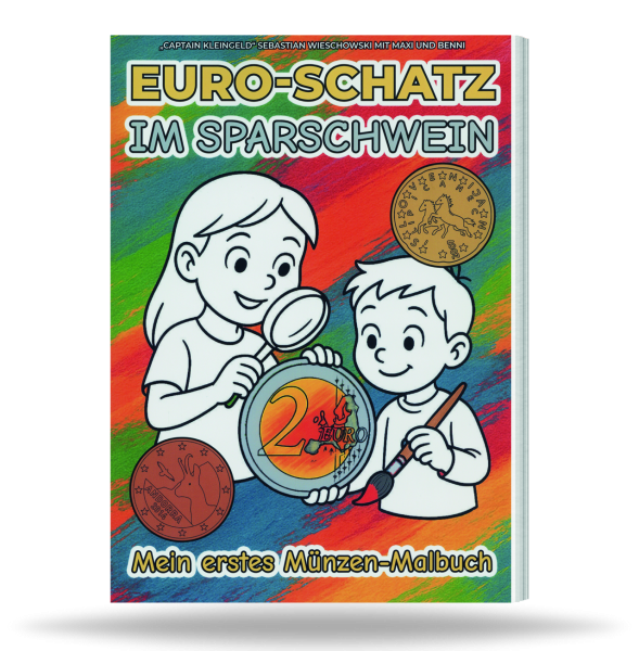 Der Euro-Schatz im Sparschwein - Buch Vorderseite