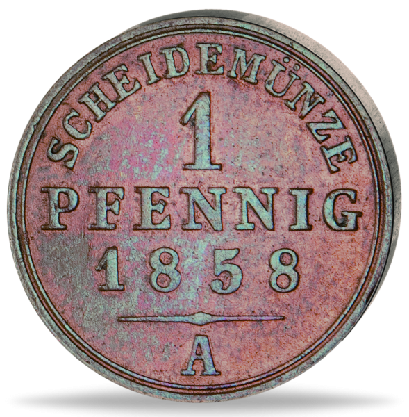 1 Pfennig Schaumburg Lippe - Vorderseite Münze