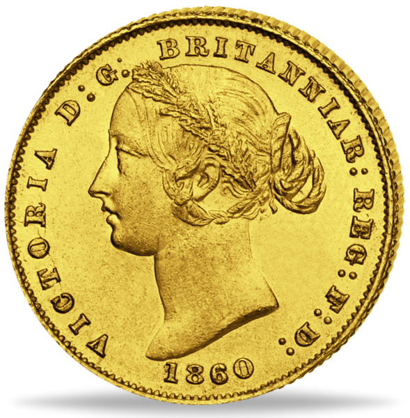 1 Sovereign Victoria Sydney Australia - Vorderseite Münze