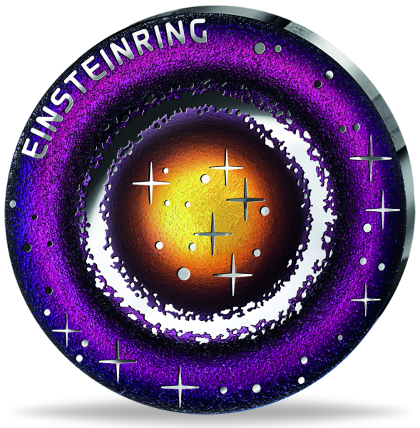 20 Euro Einsteinring, Silber - Münze Vorderseite