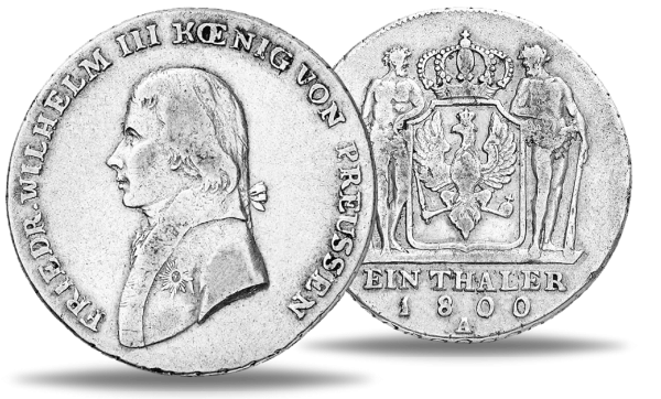 Preussen Friedrich-Wilhelm (Thun 242) - Münze Vorderseite / Preussen Friedrich-Wilhelm (Thun 242) - Münze Rückseite