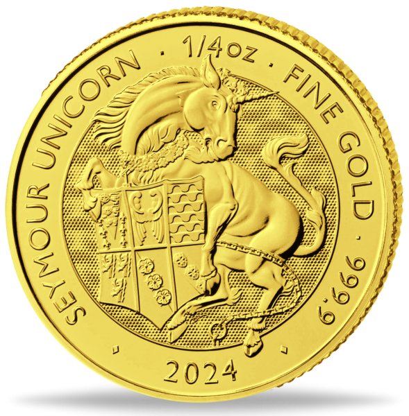 25 Pfd TB Seymour Unicorn - Münze Vorderseite