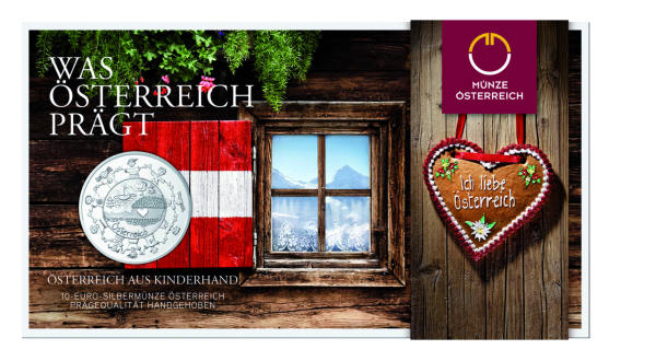 10 Euro Oesterreich - Sammelmappe