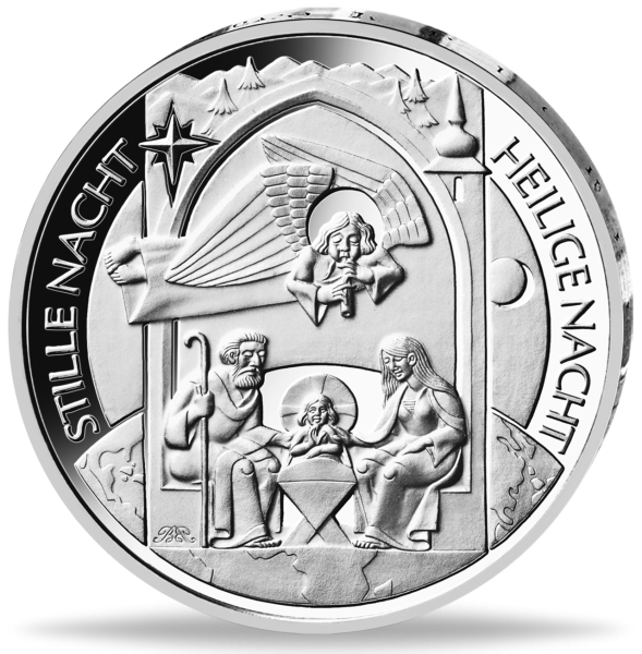 Deutschland, 50 Euro Stille Nacht heilige Nacht, 2026, st - Münze Vorderseite