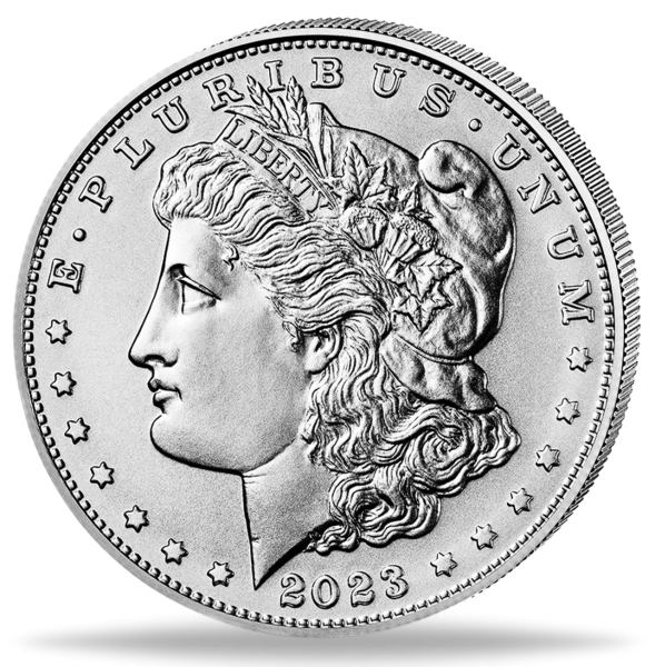 1 Dollar Morgan 2023 - Münze Vorderseite