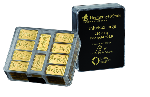 250 x 1g UnityBox Heimerle und Meule - Satzbild