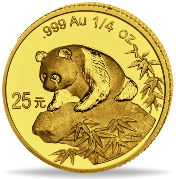 17005521999 10_25Yuan_1_4oz_Au_Panda_VS