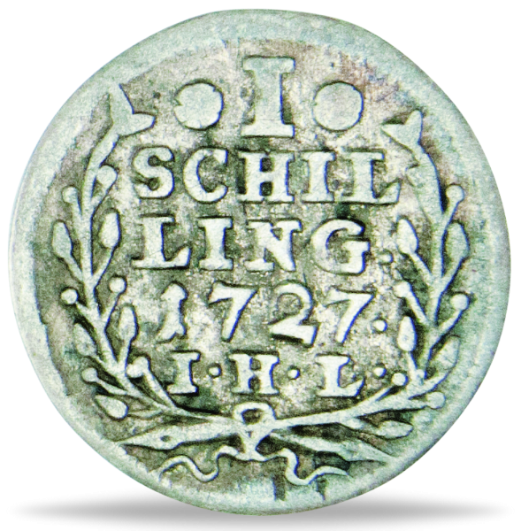  1 Schilling Freie und Hansestadt Hamburg - Vorderseite Münze