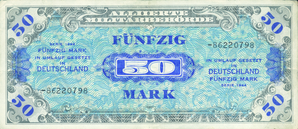 50 Mark Alliierte Militär