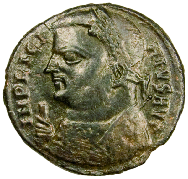 Follis Licinius I. - Münze Vorderseite