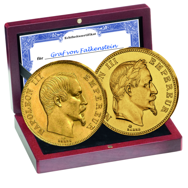 S2804937 ^ V0001096 ^  ^  ^  ^_2x_50 FF AG Napoleon III_Satz