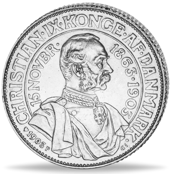 2 Kronen 1903, 40 Jahre Regierungsjubiläum - Silber - Münze Vorderseite