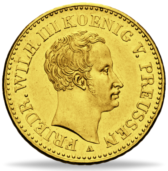 Preußen, Friedrich d´or 1825 bis 1840 - Münze Vorderseite