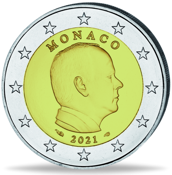 2 Euro 10ter Hochzeitstag - Vorderseite Münze
