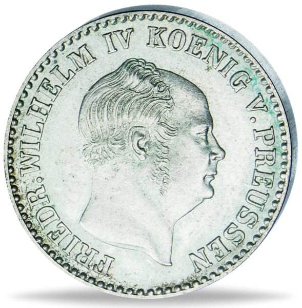 2 5 Silbergroschen Friedrich Wilhelm IV - Vorderseite Münze