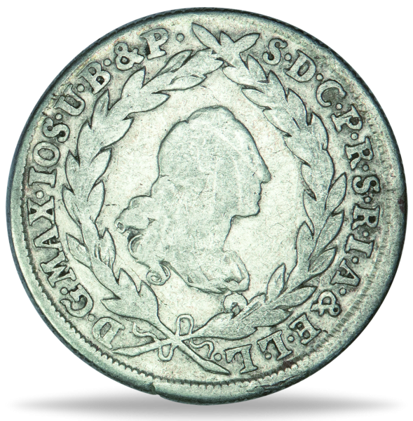 10 Kreuzer MaximilianIII - Vorderseite Münze