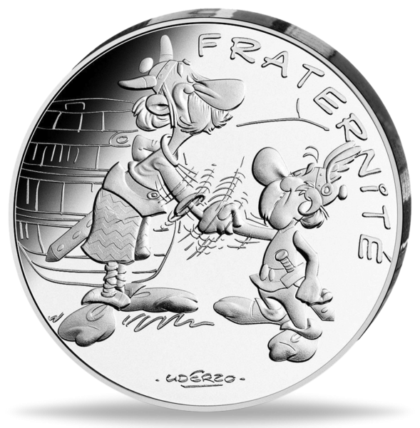 10 Euro Asterix Briten - Vorderseite Münze