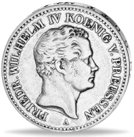 Preussen Friedrich-Wilhelm 1841 - Münze Vorderseite Preussen Friedrich-Wilhelm 1841 - Münze Vorderseite