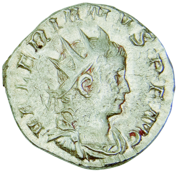 1 Antoninian Valerian II. - Münze Vorderseite