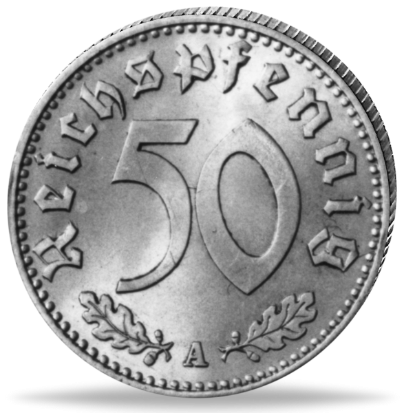 50 Pfennig Drittes Reich - Vorderseite Münze