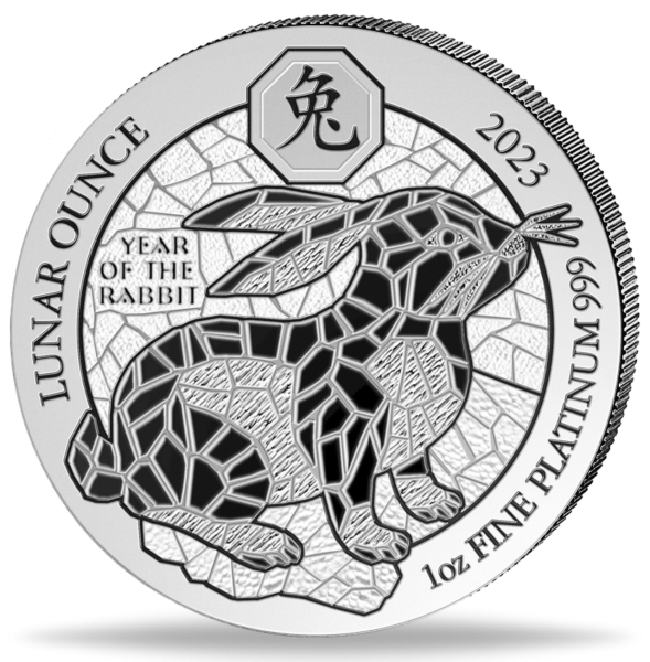 100 RWF Ruanda Hase - Vorderseite Münze