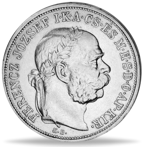 5 Korona Franz Joseph - Vorderseite Münze