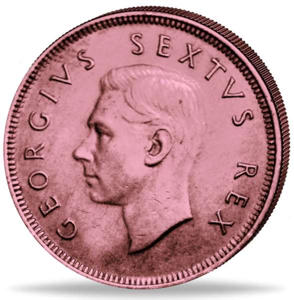 1 Penny Georg VI Schiffspenny - Münze Vorderseite