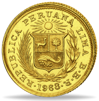 1/5 Libra Indianerkopf - Münze Rückseite 1/5 Libra Indianerkopf - Münze Rückseite