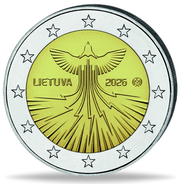 2 Euro Unabhängigkeit in der Energieversorgung, 2026, bfr. - Münze Vorderseite