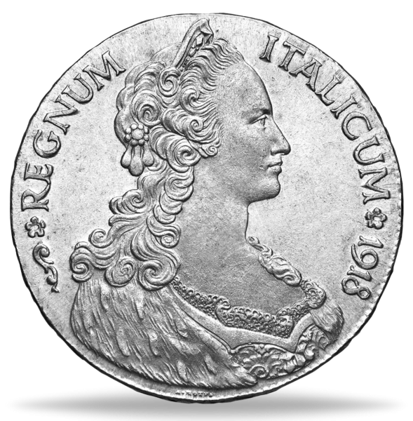 1 Tallero „König Victor Emanuel III.“ - Münze Vorderseite