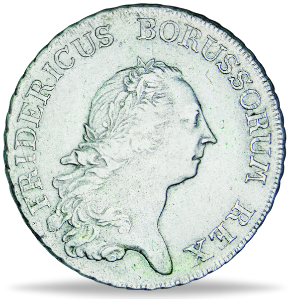 König Friedrich II. der Große - Vorderseite Münze
