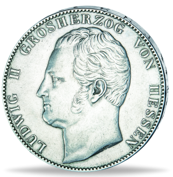 Doppeltaler Ludwig II. Thun 195 - Münze Vorderseite