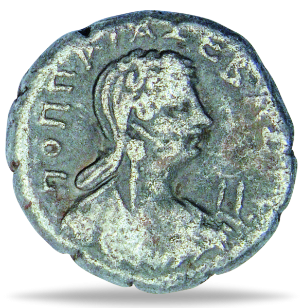 Tetradrachme Kaiser Nero - Poppaea - Römisches Reich