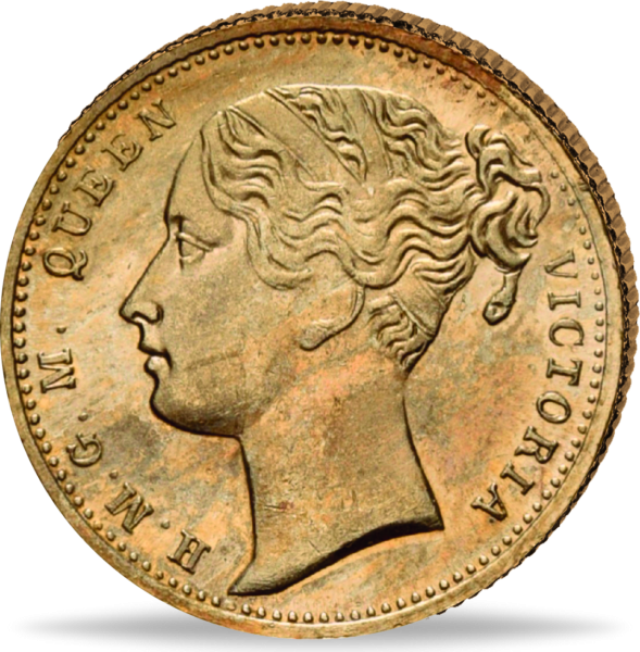 Gedenkprägung 1837 Thronübergabe Wilhelm IV. an Victoria - Münze Vorderseite
