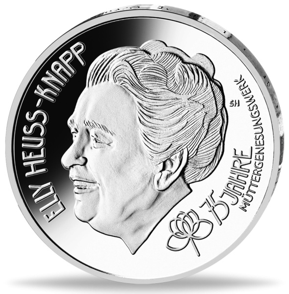 20 Euro Elly Heuss-Knapp, 2025, Silber, st - Münze Vorderseite